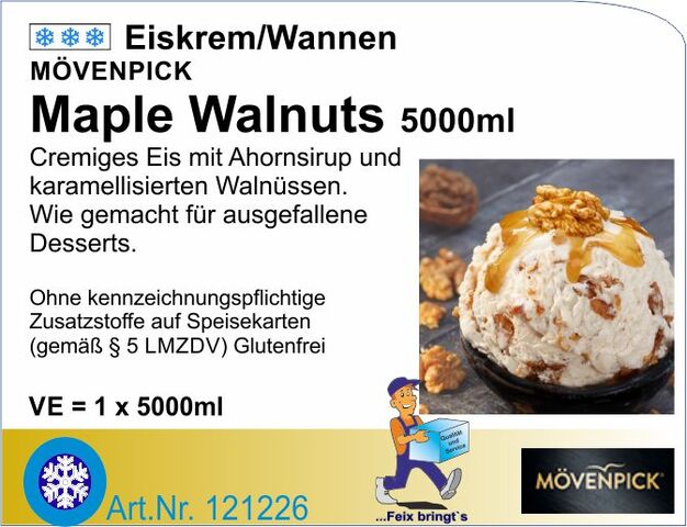 121226 - Mvp 5 L Maple Walnuts
