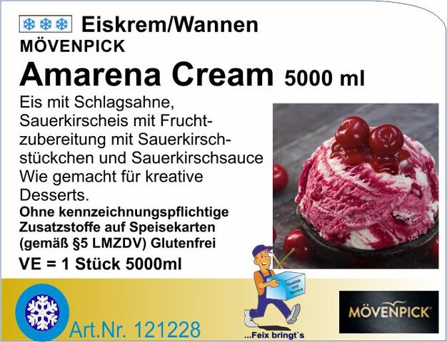 121228 - Mvp 5 L Amarena Cream