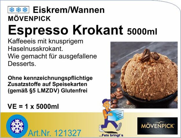 121327 - Mvp 5 L Espresso Krokant