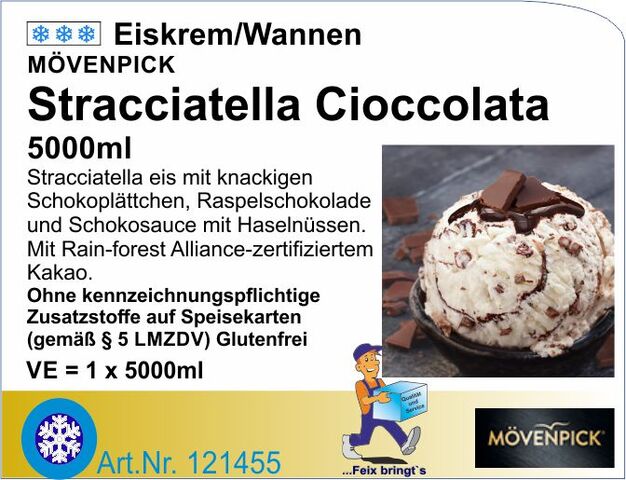 121455 - Mvp 5 L Stracciatella  Cioccolata