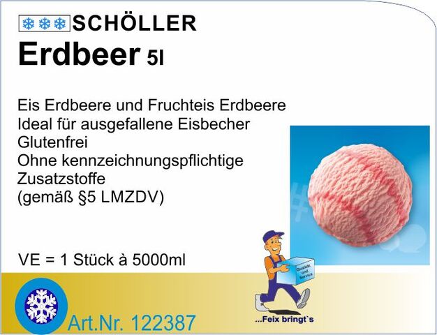 122387 - 5 L Erdbeer