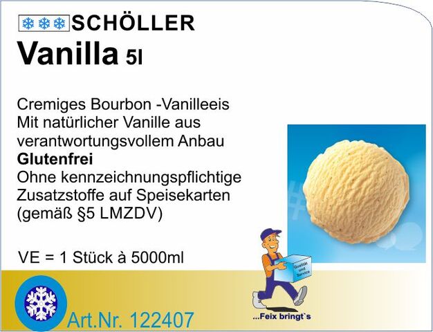 122407 - 5 L Vanilla