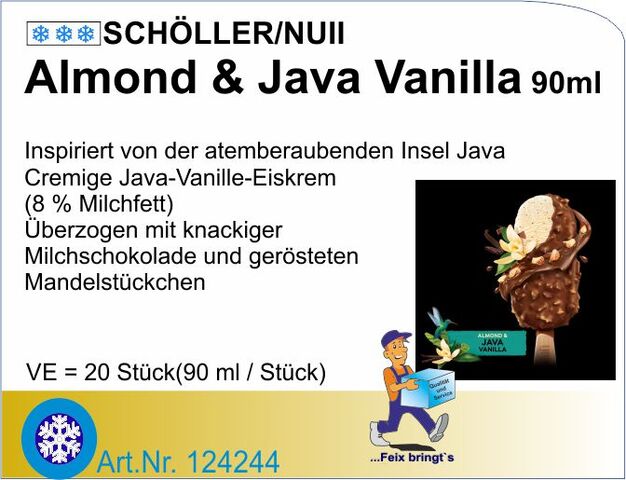 124244 - NUII Almond&Java Vanilla (20Stk/Kt)