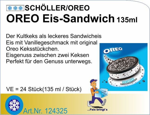 124325 - OREO Sandwich (24St/Kt)