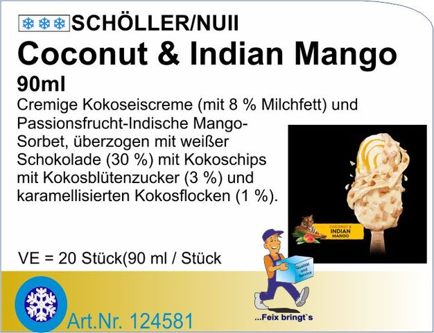124581 - NUII Coconut&Indian Mango (20Stk/Kt)