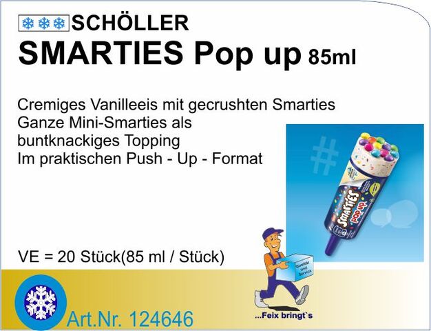 124646 - Smarties Pop up (20St/Kt)  Sch