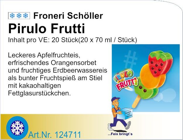 124711 - Pirulo Frutti (20St/Kt)