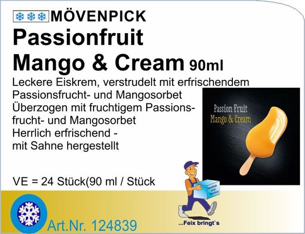 124839 - PassionFruit Mango&Cream (24Stk/Kt) NEU