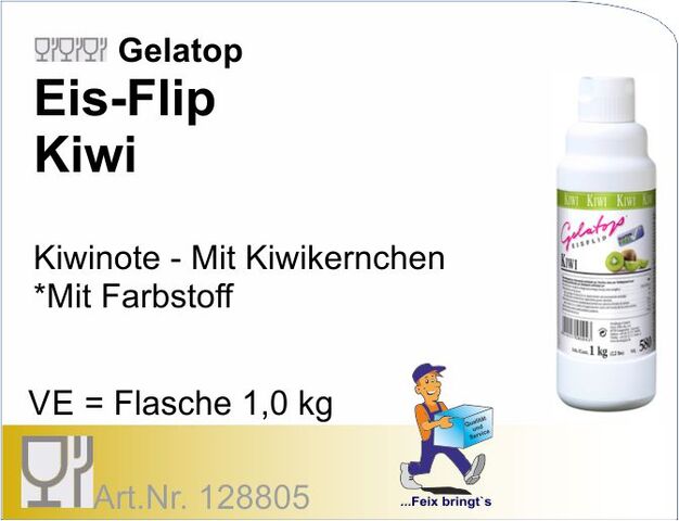 128805 - Dessertsauce Kiwi-Flip 1kg