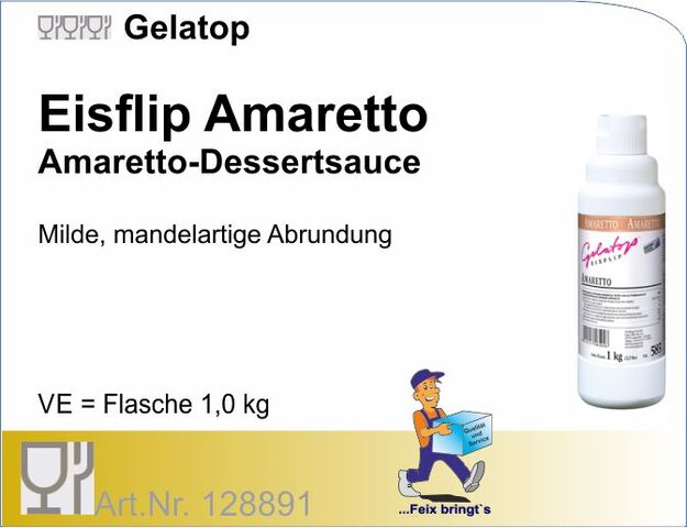 128891 - Dessertsauce Amaretto-Flip 1kg