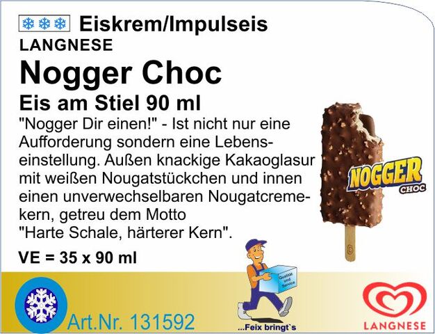 131592 - Nogger Choc (35St./Kt.)