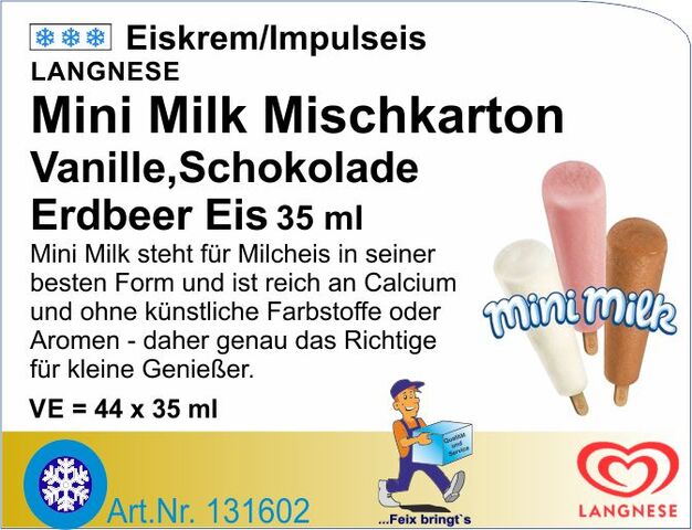131602 - Mini Milk Mischkarton (44St./Kt.)