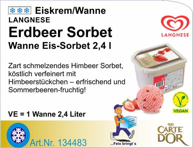 134483 - CDO Erdbeere Sorbet 2,4 L