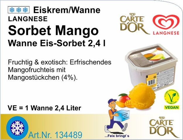 134489 - CDO Mango-Sorbet  2,4 L
