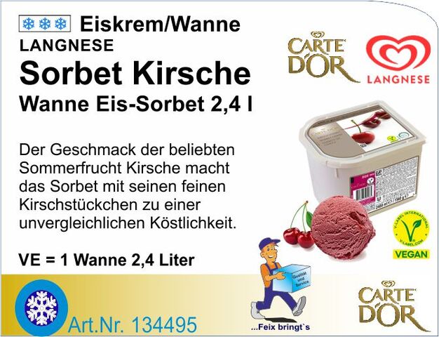 134495 - CDO Kirsch Sorbet 2,4 L