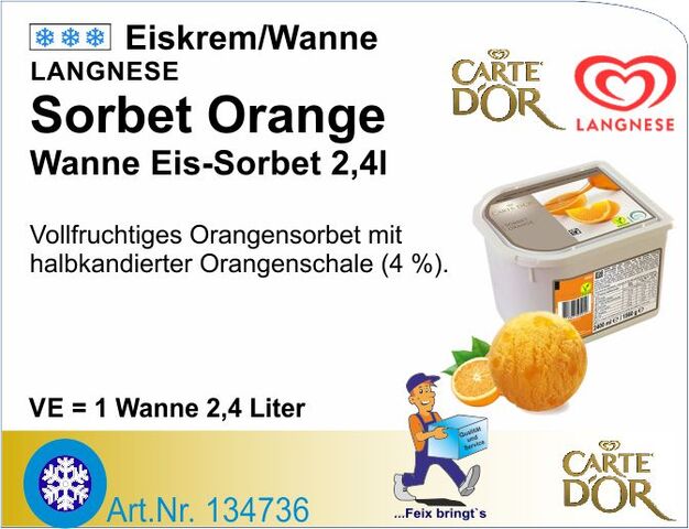 134736 - CDO Orange Sorbet 2,4L NEU