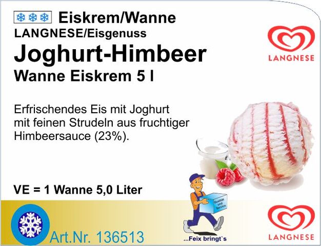 136513 - LE Joghurt-Himbeer 5 L