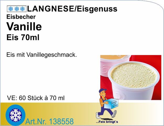 138558 - Eisbecher Vanille (60x70ml/Kt.)