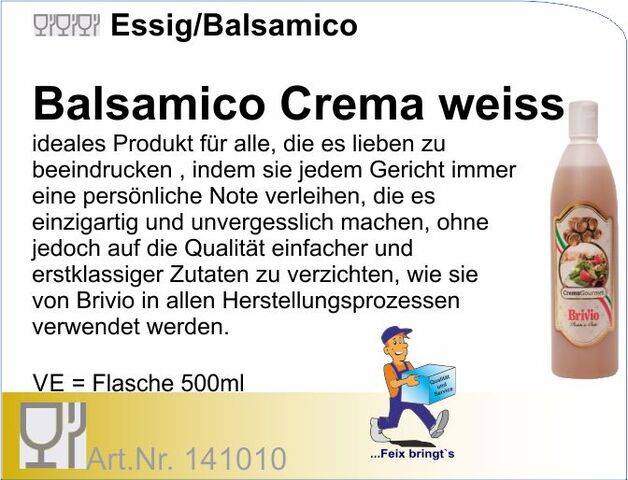 141010 - Balsamico Crema weiss (12x0,5L/Kt)