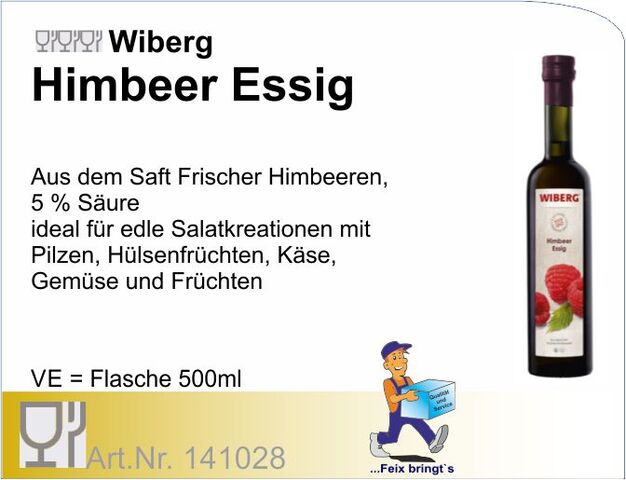 141028 - Himbeer-Essig 0,5 L WIB.