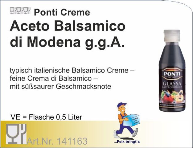 141163 - Balsamico Crema Acecto (12x0,5L/Kt)