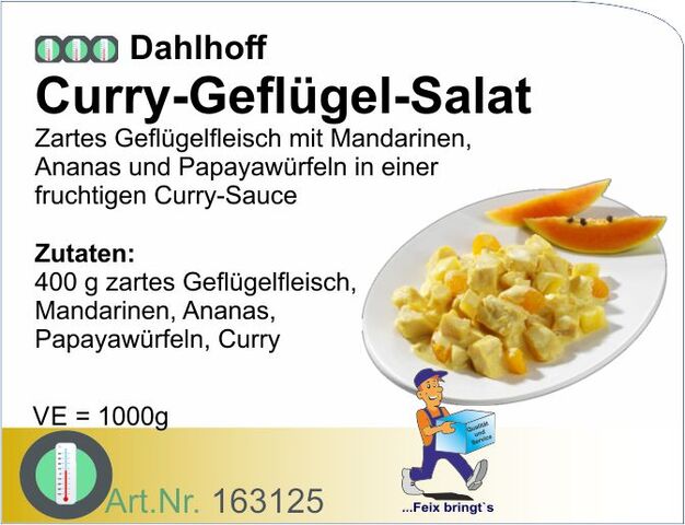 163125 - Curry - Geflügel - Salat (1kg)