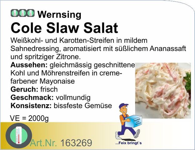 163269 - Cole Slaw Salat 2kg - WE
