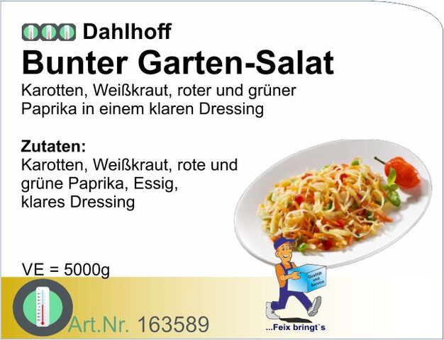163589 - Bunter Garten-Salat (5kg)