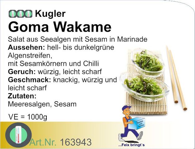 163943 - Goma Wakame 1kg Ku