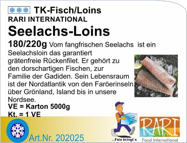 202025 - Seelachs-Loins 180/220g (5kg)