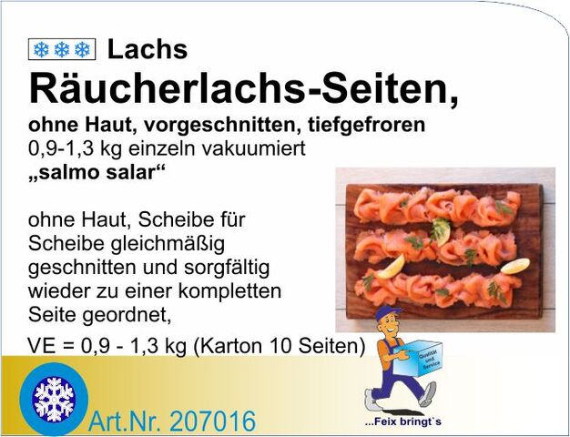 207016 - Räucherlachs Filetseiten 1kg