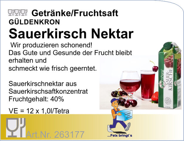 263177 - Sauerkirsch-Nektar (12x1L/Kt)