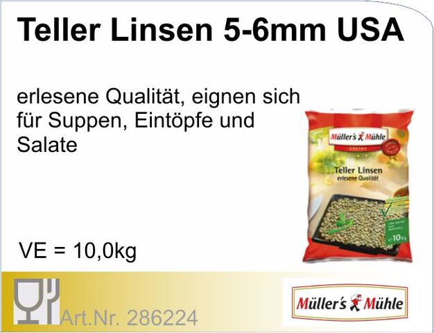 286224 - Teller-Linsen 5-6 mm, USA (10kg)