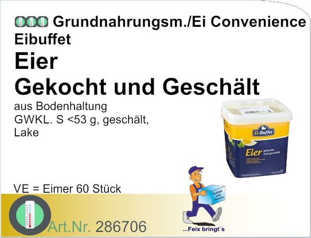 286706 - Eier in Lake frisch (60Stk)