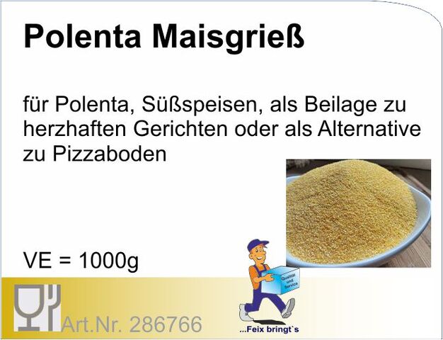 286766 - Polenta-Maisgriess 1kg