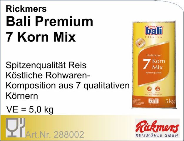 288002 - Reis 7-Korn-Mix Bali 5kg