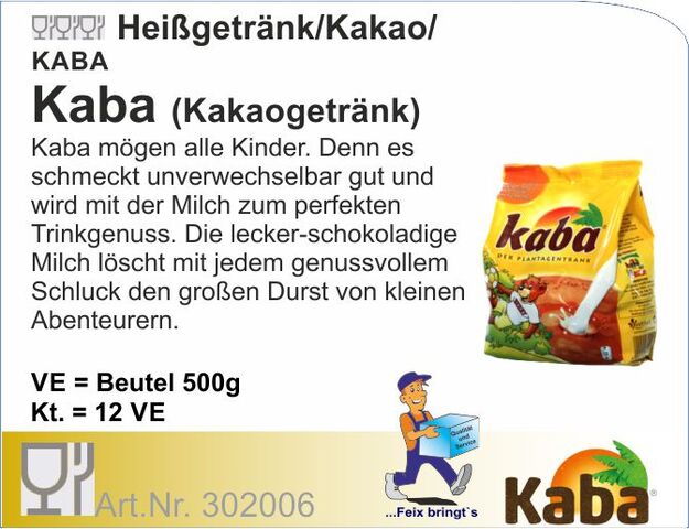 302006 - Kaba 500g (12Pck/Kt.)