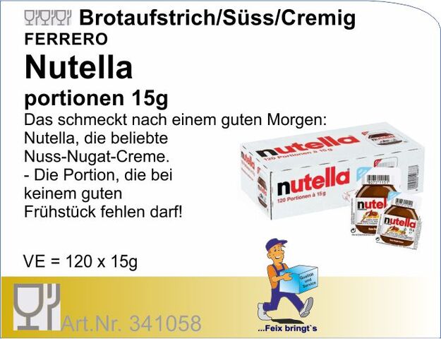 341058 - Nutella (120x15g/Kt.)