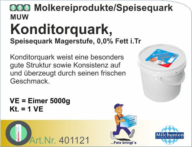 401121 - Speisequark 0% (5kg)