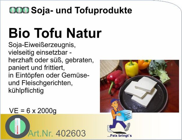 402603 - Tofu natur Bio 2kg