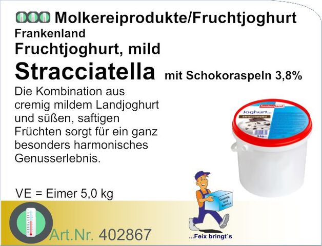 402867 - Fruchtjoghurt Stracciatella 3,8% (5kg)
