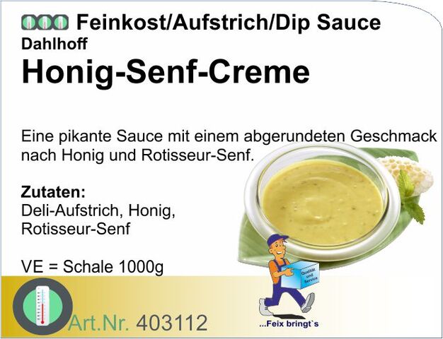 403112 - Honig-Senf-Creme (1kg)