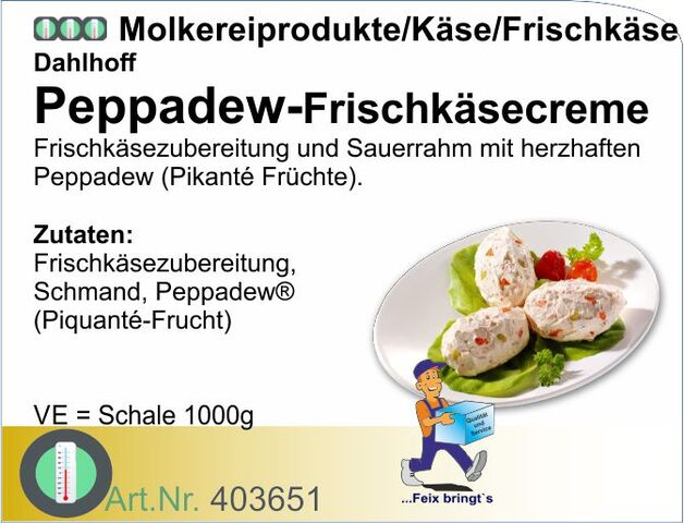 403651 - Peppadew-Frischkäsecreme 1kg