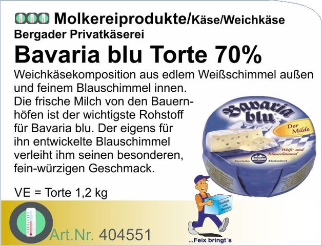 404551 - Bavariablu Torte 70% ca. 1,2kg