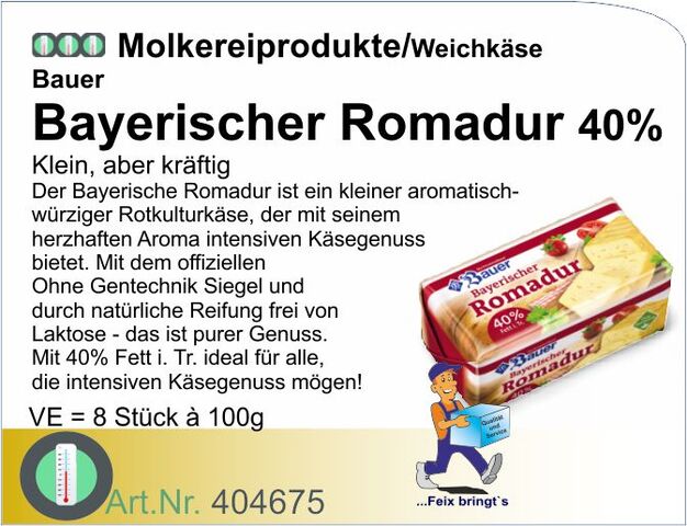 404675 - Romandur 40% (8x100g/Kt.)
