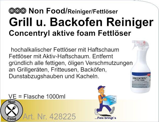 428225 - Grill- und Backofenreiniger 1L (12Fl/Kt)