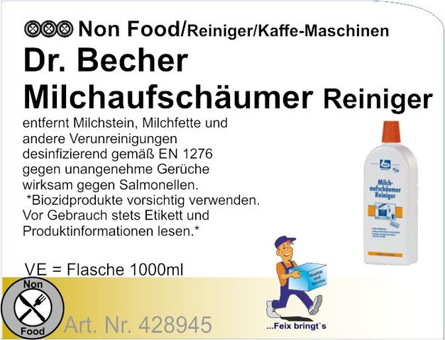 428945 - Milchaufschäumer-Reiniger 1 L (10 Fl./Kt)