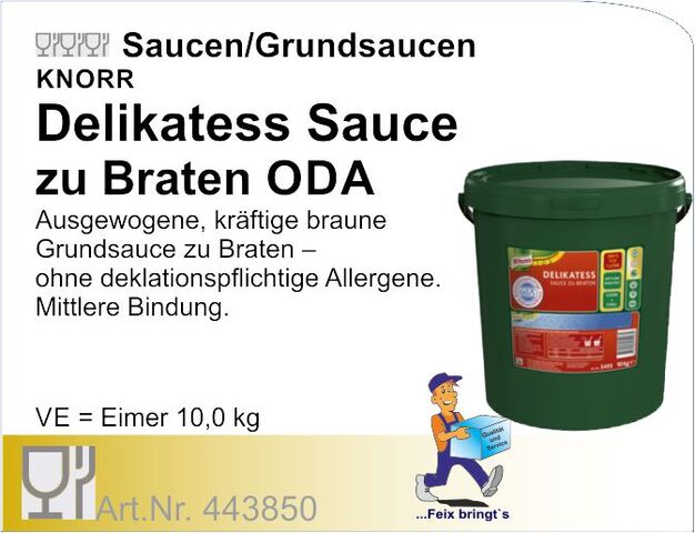 443850 - KNORR Delikatess Sauce Braten 10kg o. DZ