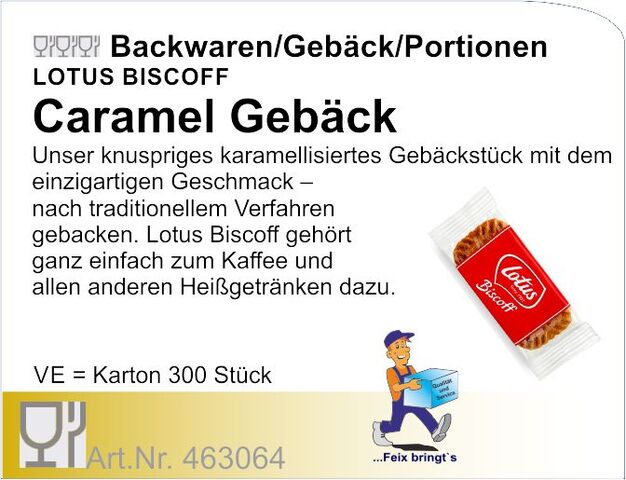 463064 - Caramel Gebäck 300St.