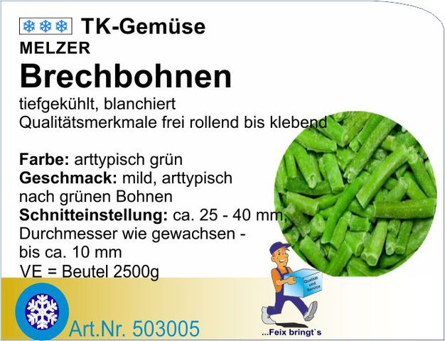 503005 - Brechbohnen (4x2,5kg/Kt.)